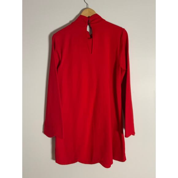 Maeve Neck Tie Shift Mini Dress size large - Picture 9 of 13